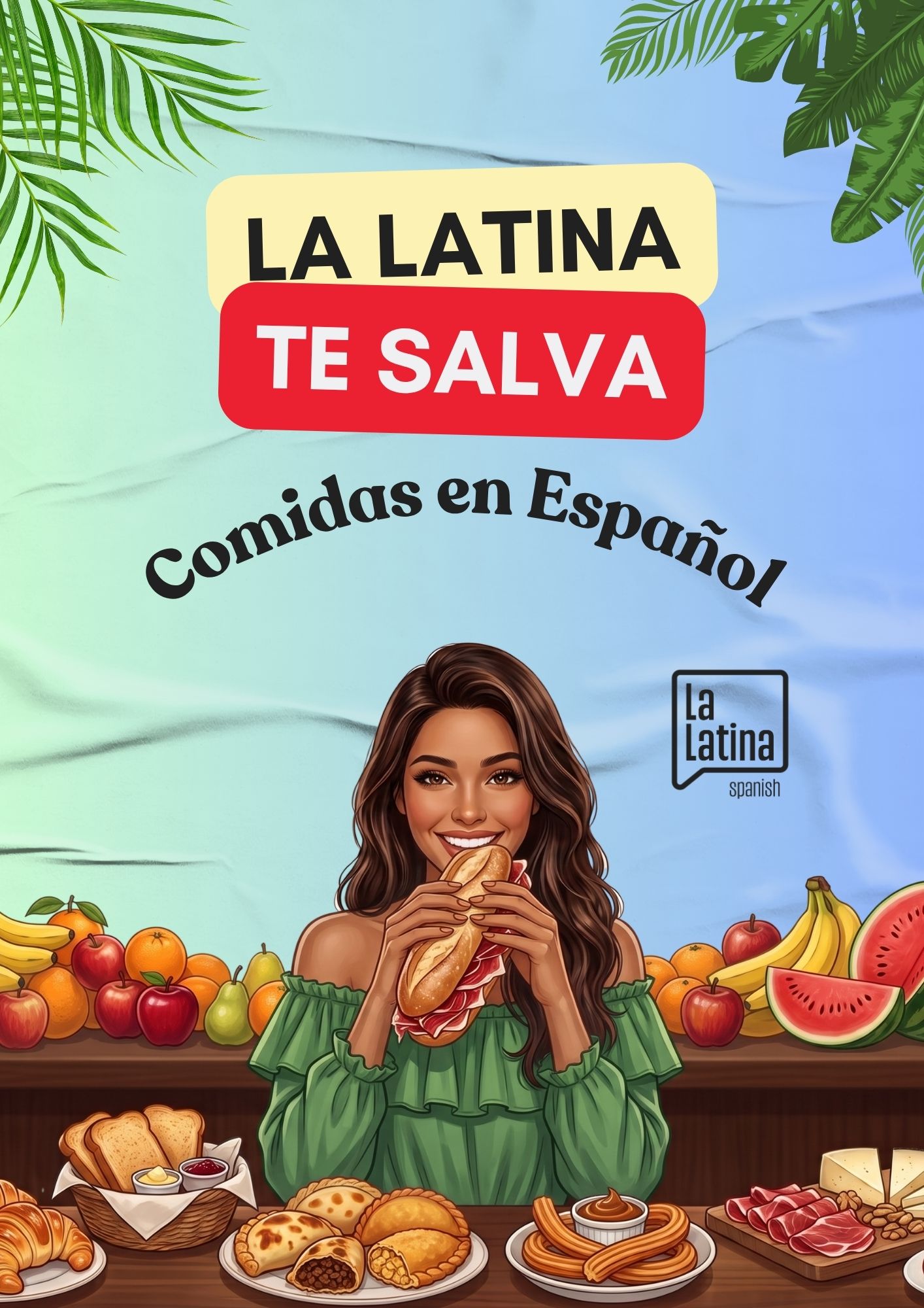 Capa do e-book La Latina Te Salva: Comidas en Español